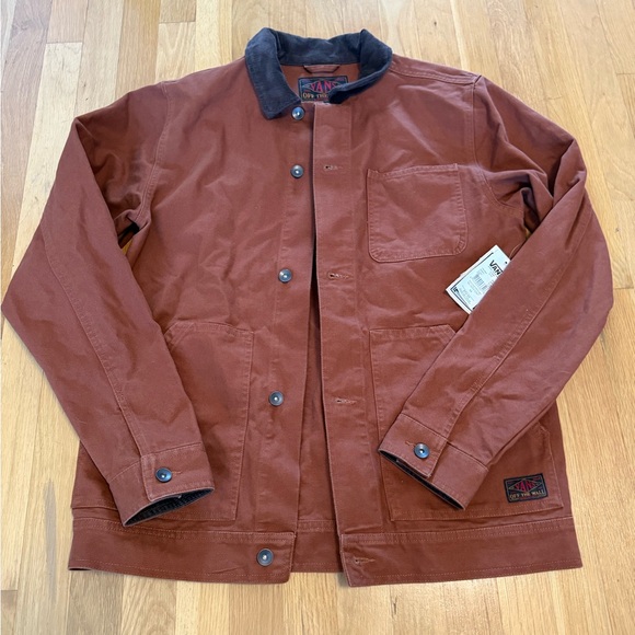 Vans Other - Vintage NWT Rare Vans  Drill Chore Canvas Jacket in the Tortoise Shell Men's M